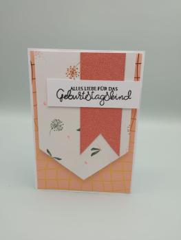 Alles Liebe Geburtstagskarte – Glanzvoller Gruß zum Ehrenta
